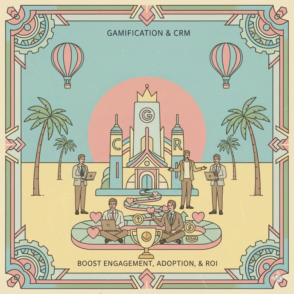 Gamification & CRM: Boost Engagement, Adoption, & ROI